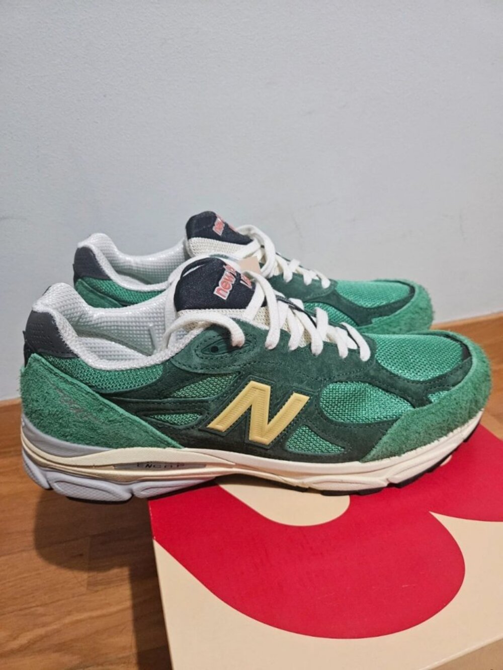 New Balance 990v3 Made in USA Green M990GG3 Size US 10.5